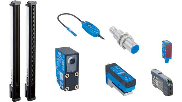 SICK detection sensors